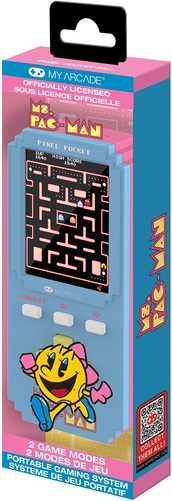 Pixel My Arcade Pocket Pro Ms Pac-Man Handheld Case