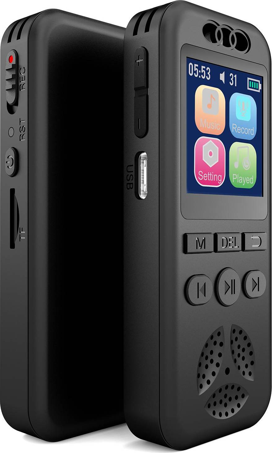 Digital Voice Recorder 1.44 Color Screen
