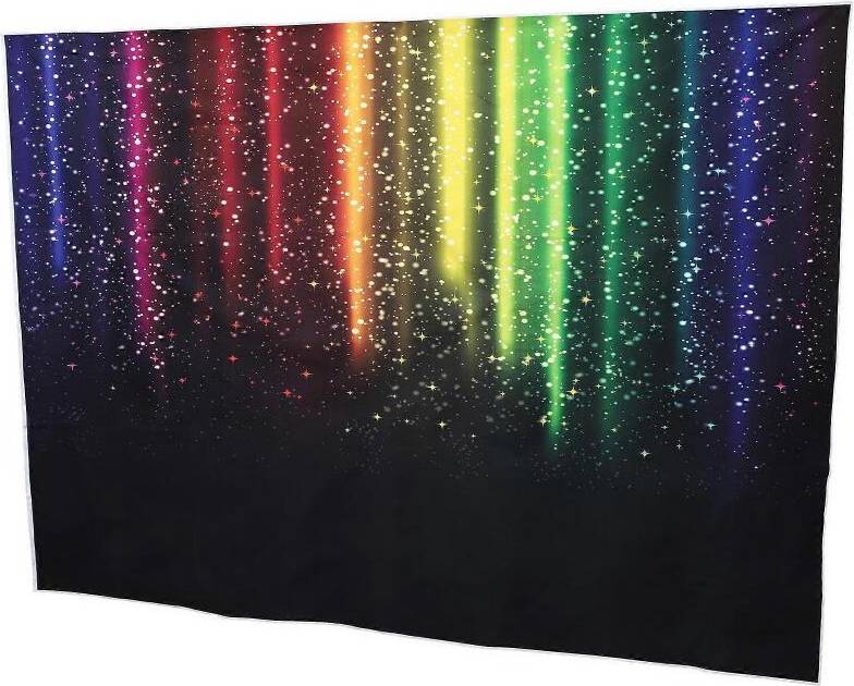 Eye Catching Colorful Rainbow Backdrop