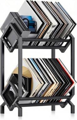 B&Q Vinly Record Storage Rack