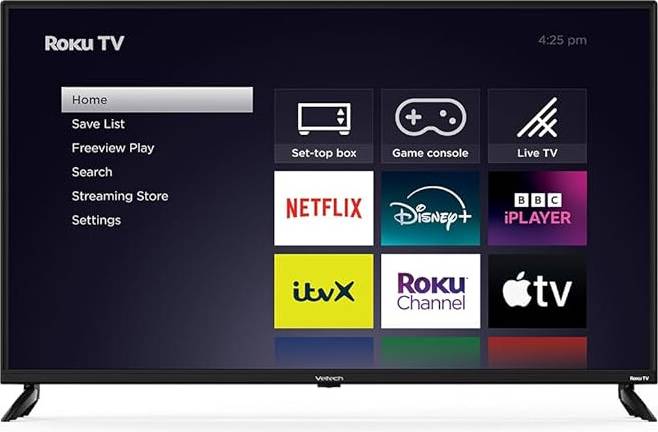 43 Inch Smart TV 4K UHD Roku