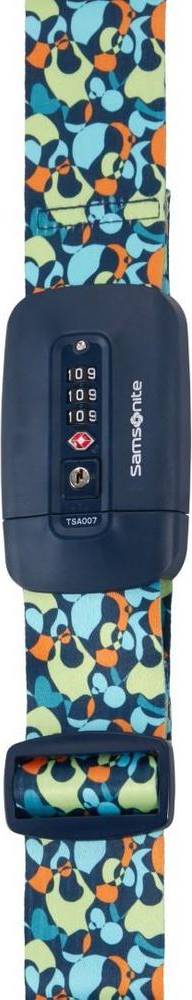 Samsonite Luggage Strap Tsa Lock Multi Patterned