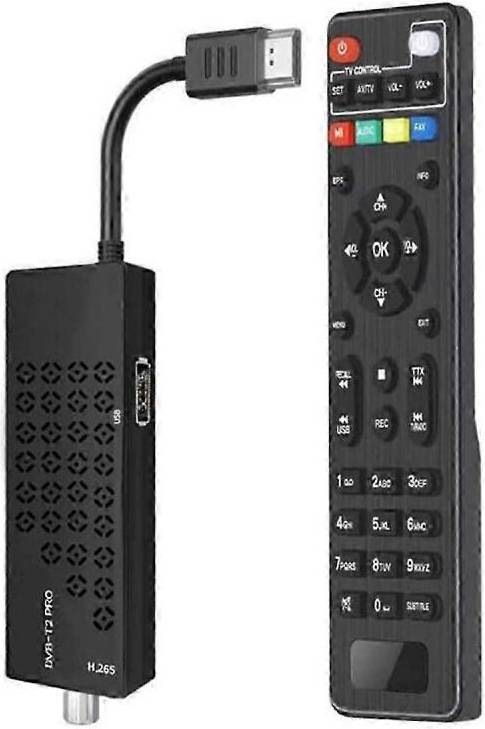 TDT HD Decoder Compatible Tuner DVB T2 H265