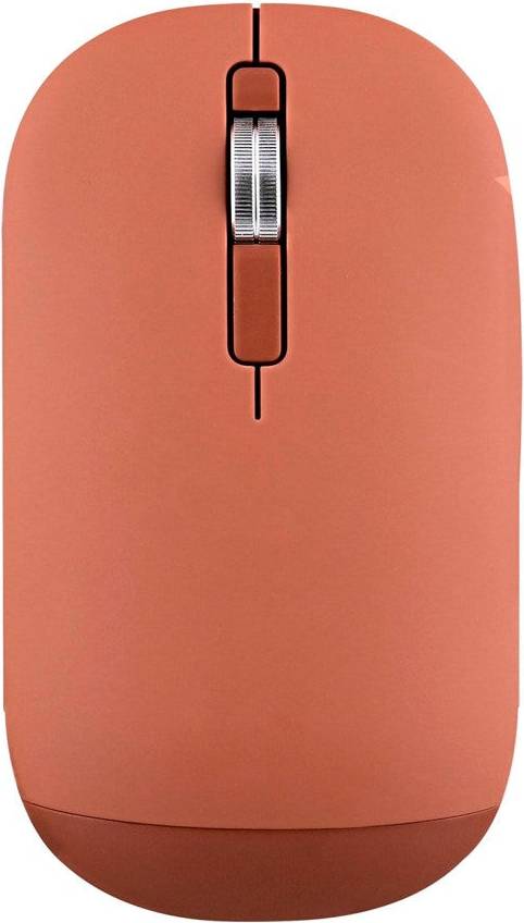 Souris Sans Fil Color Rouge Bluetooth USB-A