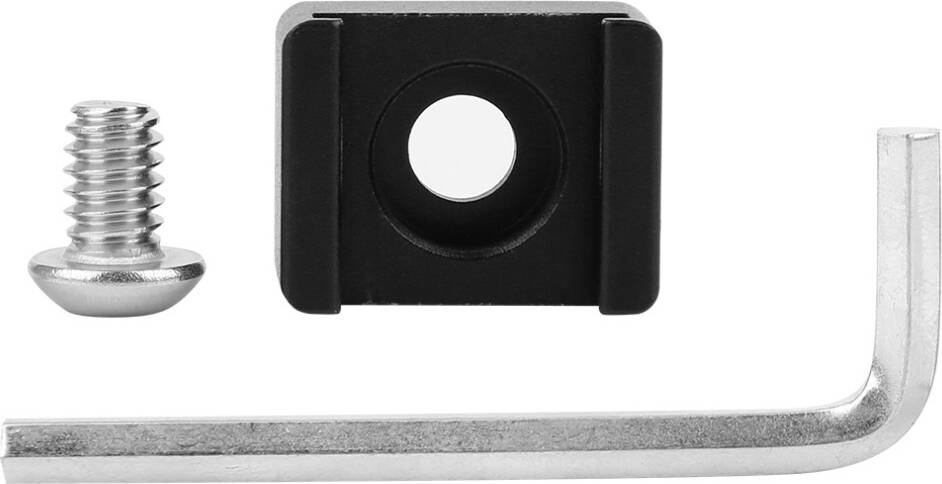 Cold Shoe Mount Adapter Base Camera SLR Cage