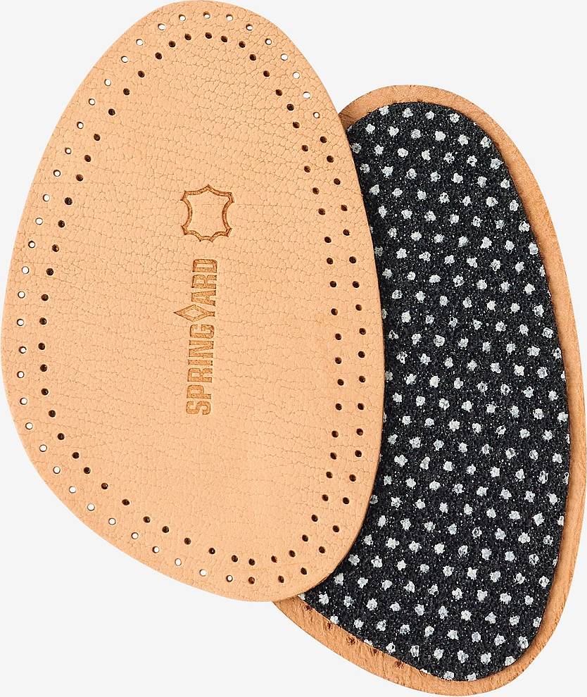 Springyard Innersulor Fine Leather Front Natur