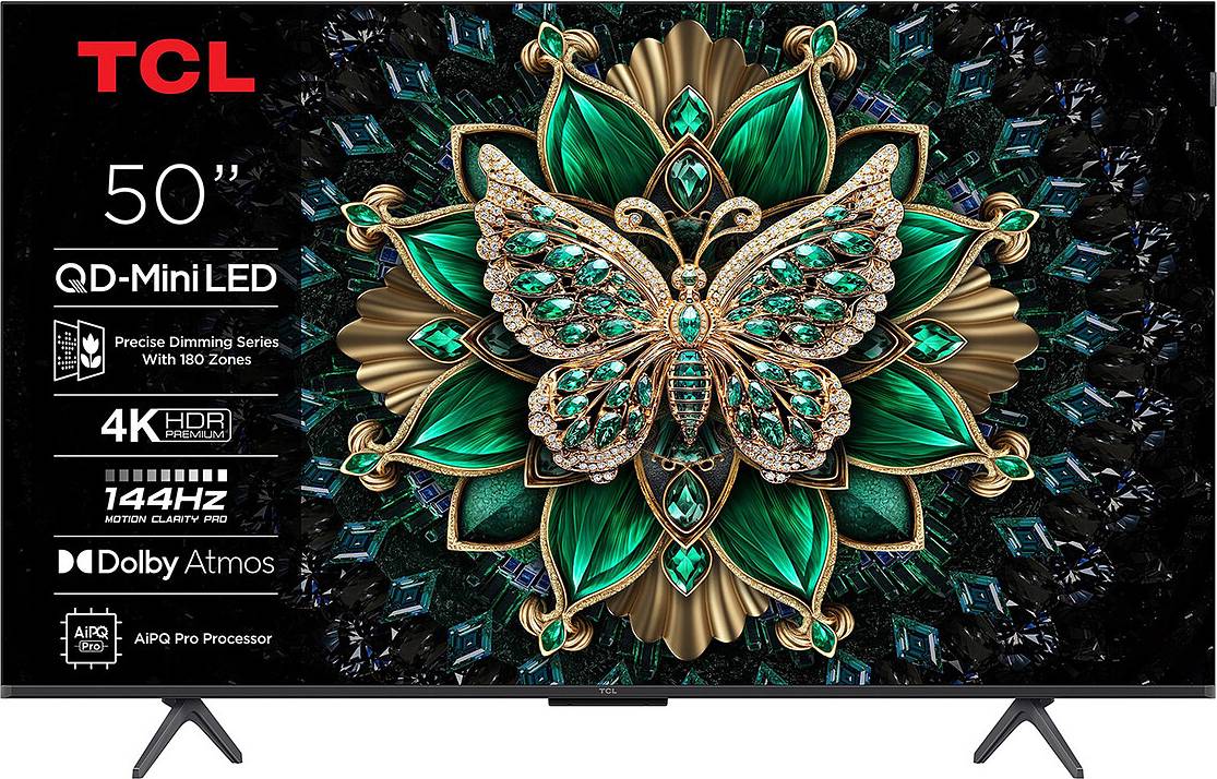 TCL 50C61K 50 Inch QD Mini LED Smart TV