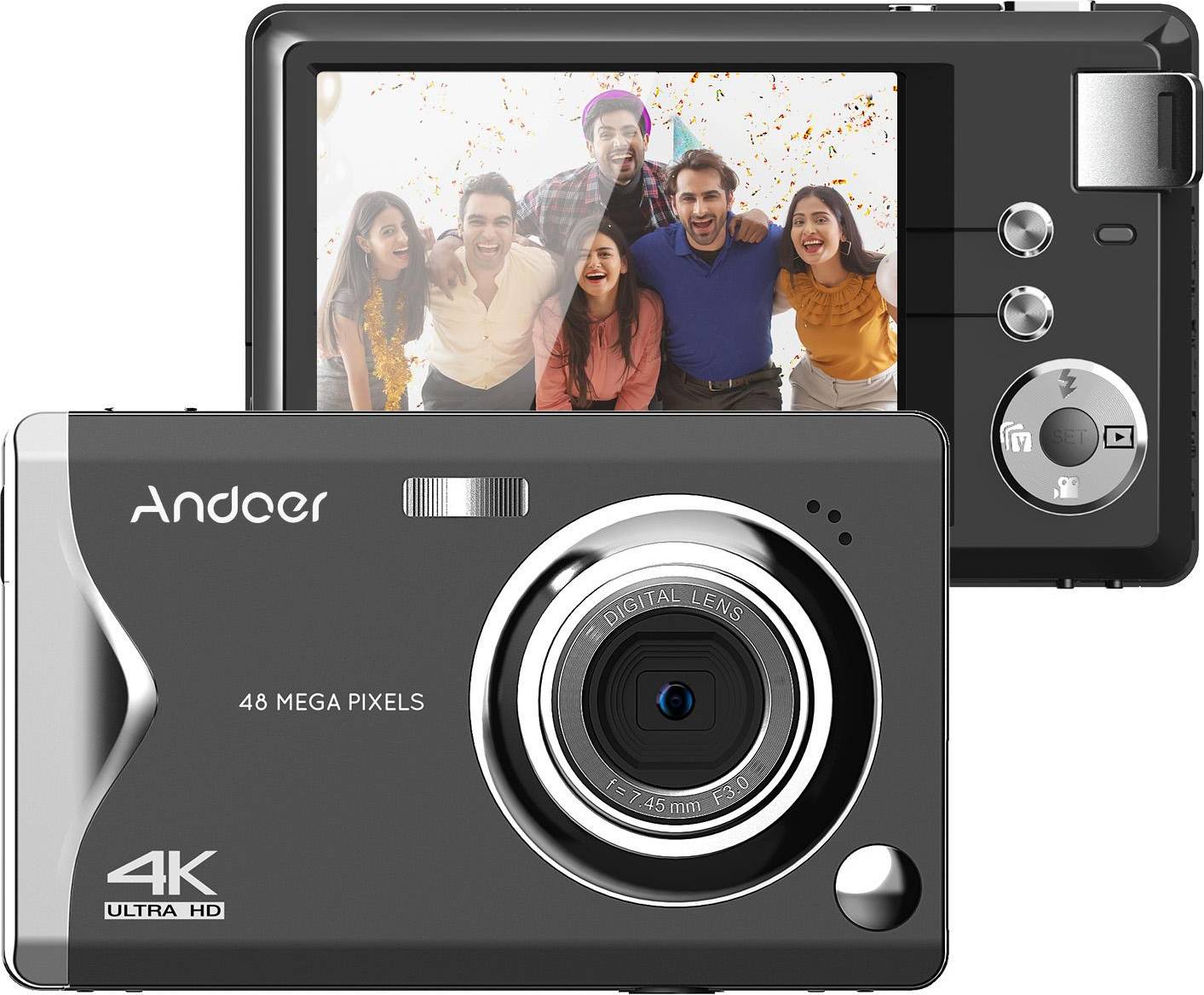 Andoer 3.0 Inch TFT Portable Digital Camera