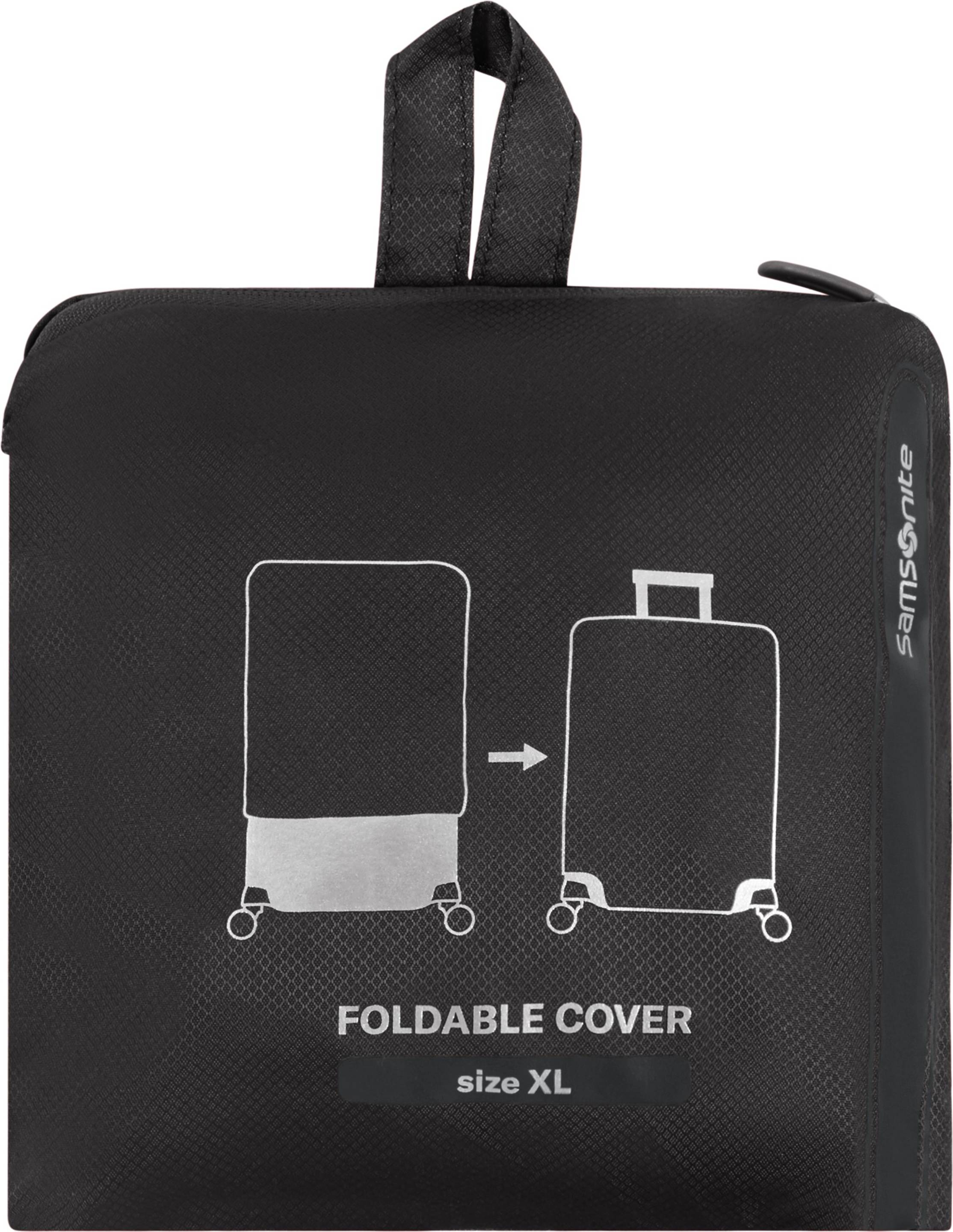 Samsonite Kuffert Cover Str XL Sort
