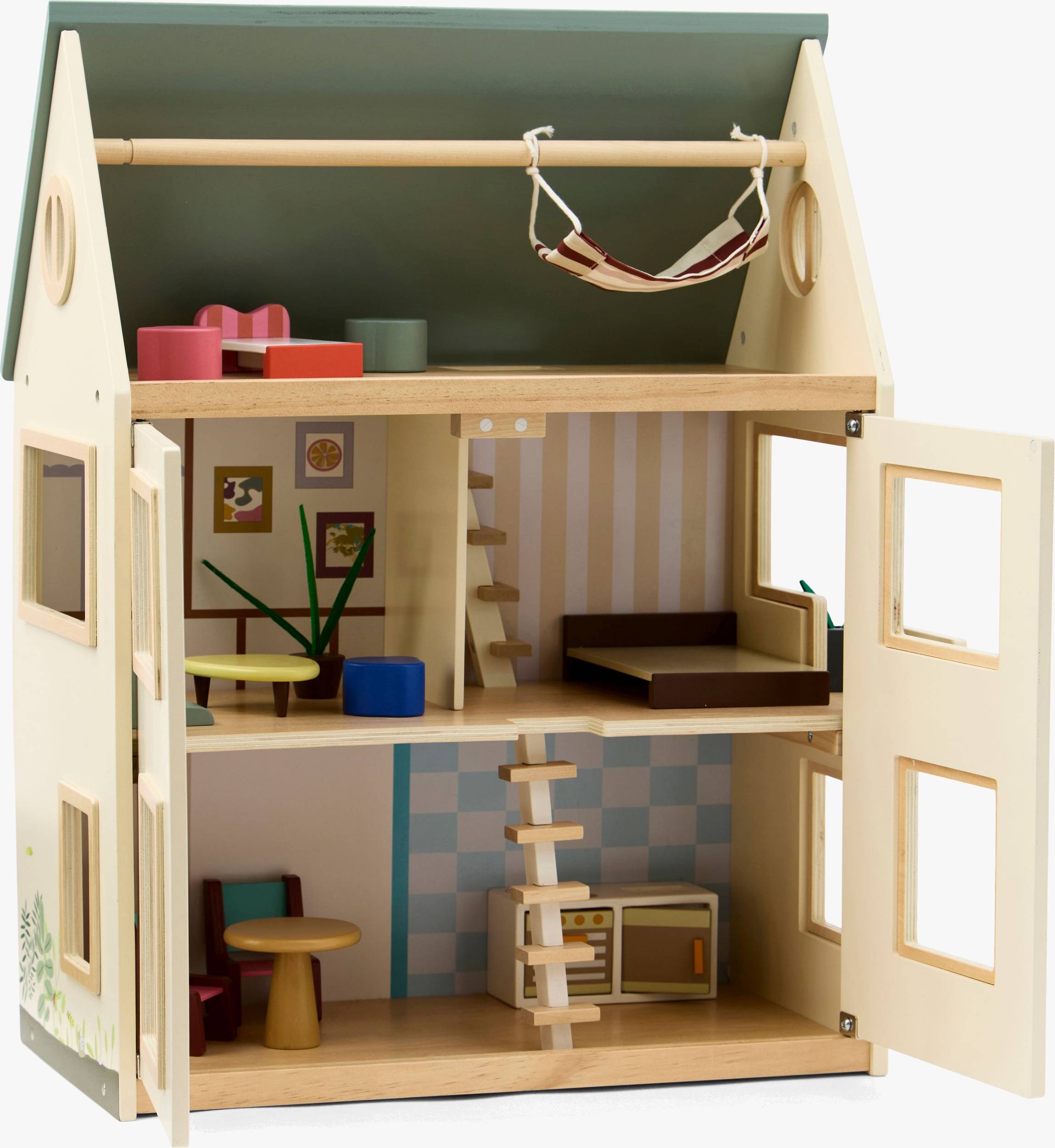 Kids Concept Dockhus Multi Patterned
