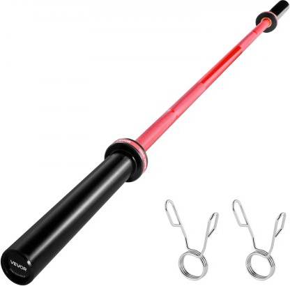VEVOR 180 cm Skivstång Med Räfflat Grepp
