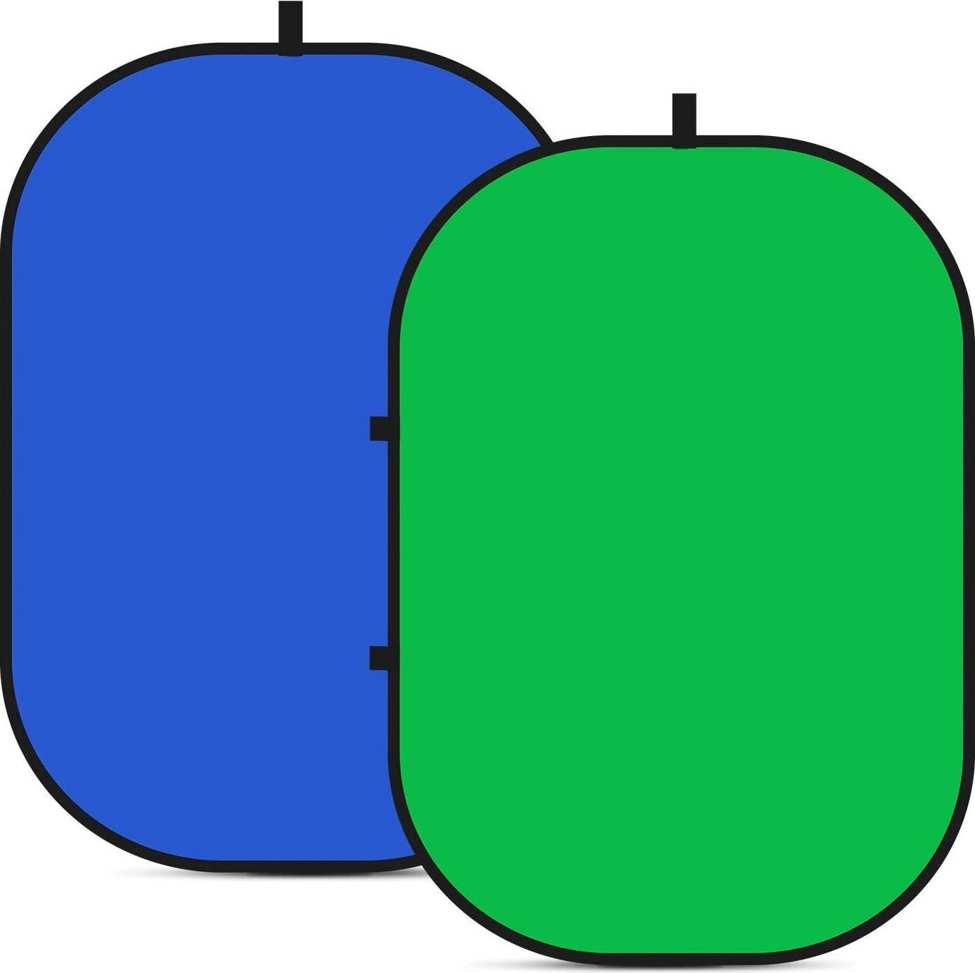 Green screen background Neewer Double-Sided Green Blue Screen Backdrop