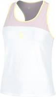 Mind Racerback Tanktop Dames - Wit/Mauve