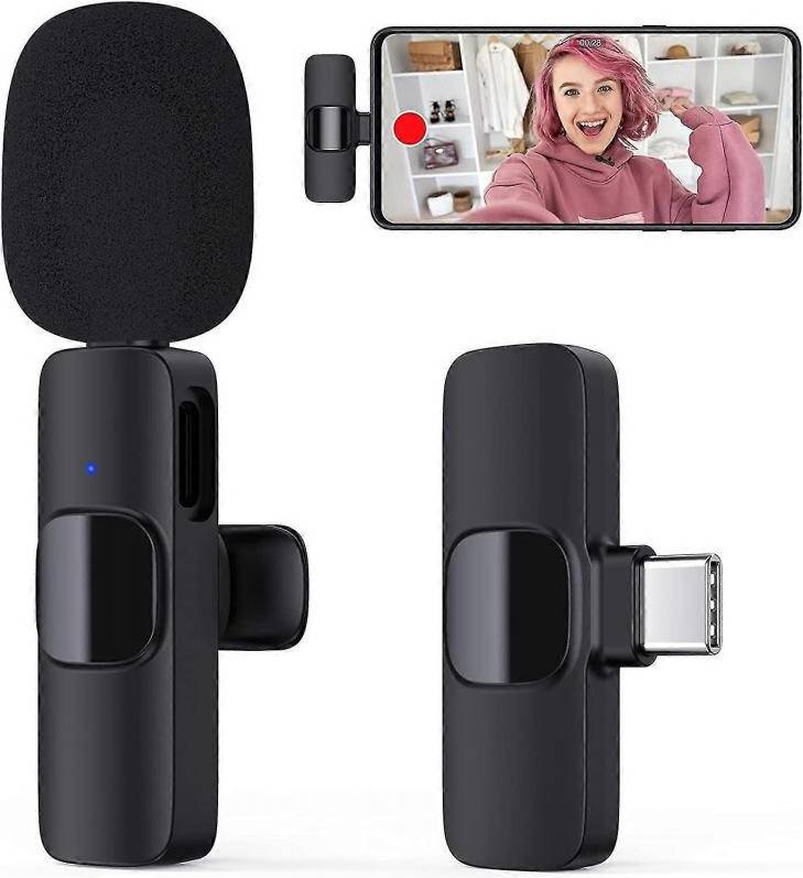 Wireless microphone lavalier 2.4GHz Wireless Lavalier Microphone Kit