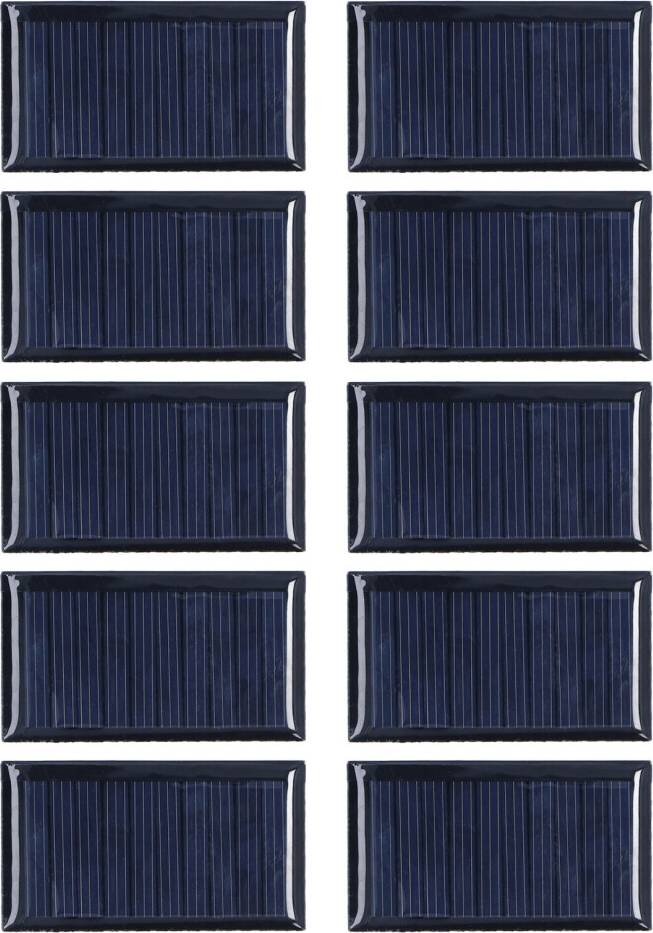 10pcs Small Solar Cell Weather Resistant