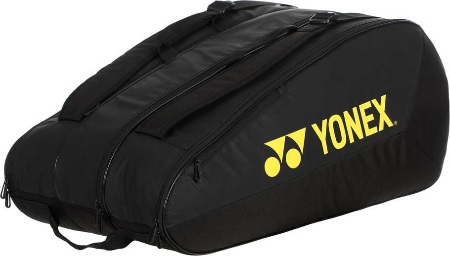Yonex bag Yonex Team Racquet Bag Racket 12 Pack Black Yellow
