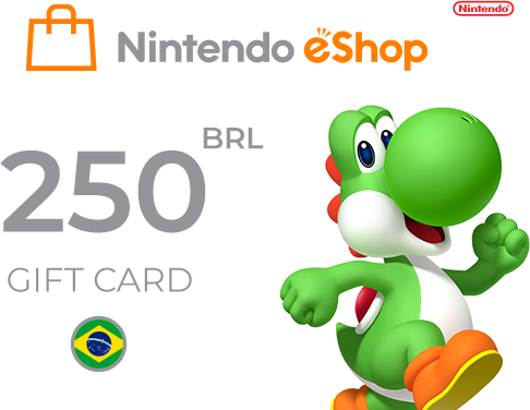 Nintendo eShop Card 250 BRL Key Brazil