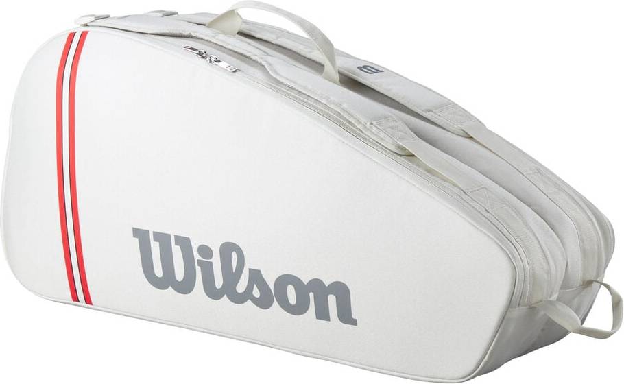 Wilson Tour Racket Bag 6 Pack White