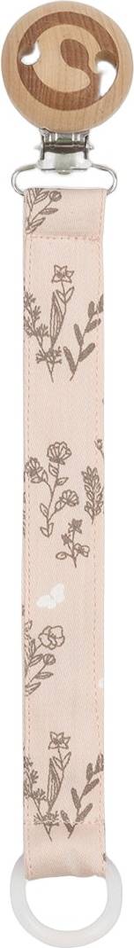 Green Cotton Flora Pacifier String
