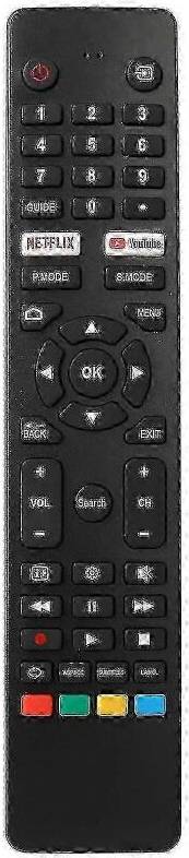 Replacement Remote Control Polaroid Smart LCD TV