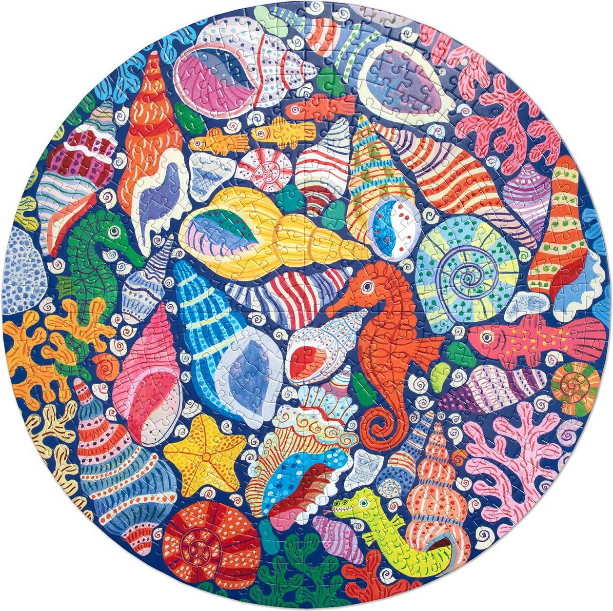 Puzzel 500 St Seahorses Shells Coral