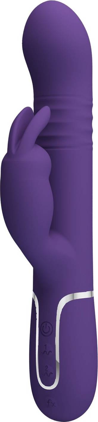 Pretty Love Coale Rabbit Vibrator 4 In 1 Purple