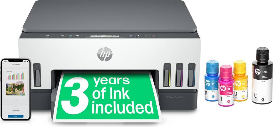 HP Smart Tank 7005 All In One Printer