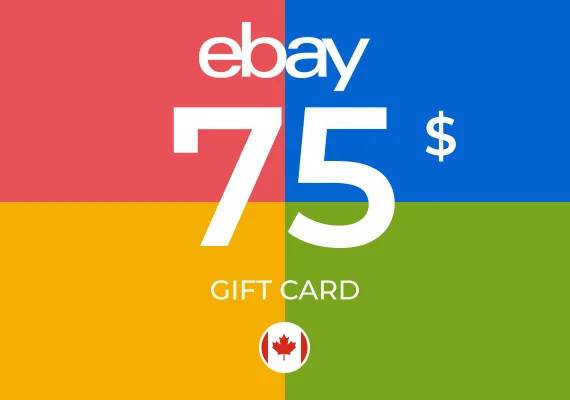 eBay Gift Card 75 CAD Key