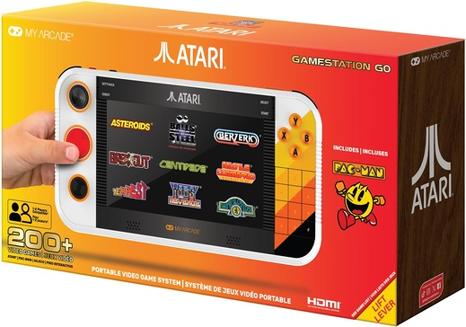 Gamestation GO Atari Portable Gaming System