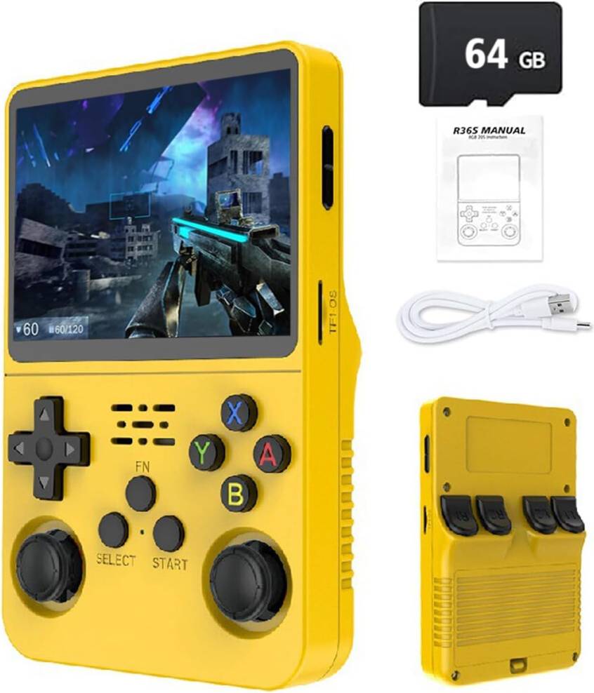 Five Leaf R36S Retro Handheld Game Console