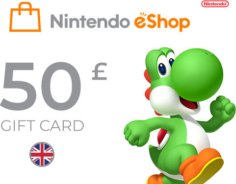 Nintendo eshop card Nintendo eShop Card 50 GBP Key