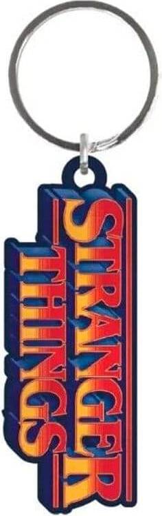 Stranger Things Logo Metal Keyring