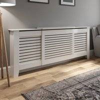 Duratherm White Radiator Cover Adjustable
