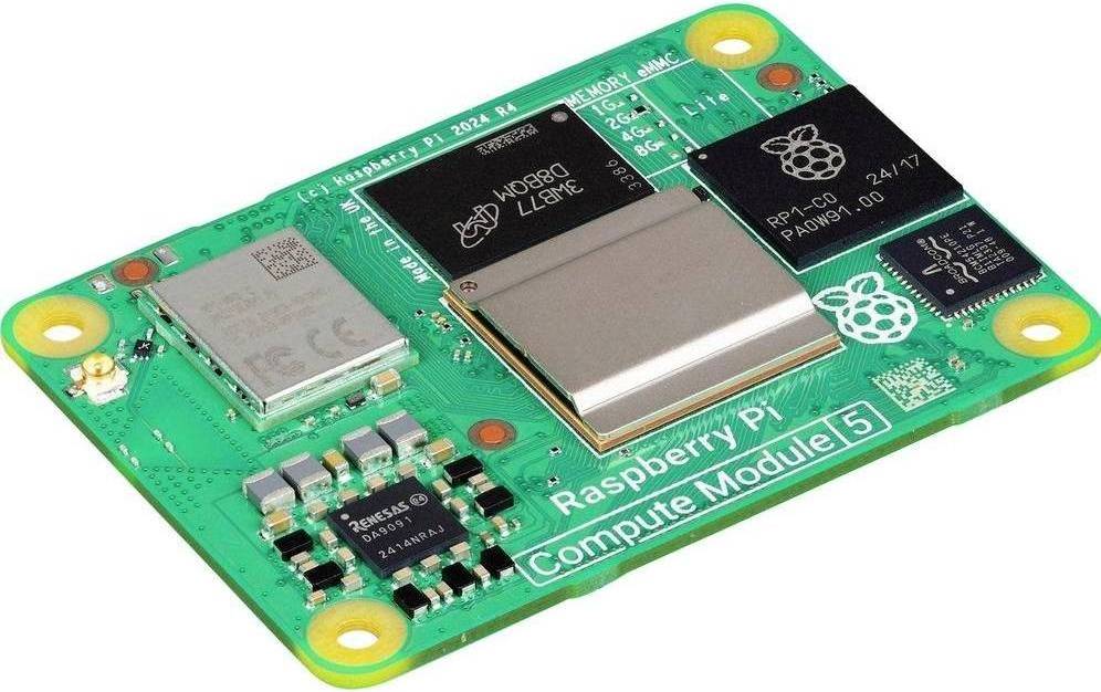 Raspberry pi Raspberry Pi Compute Module 5 16GB RAM 64GB eMMC
