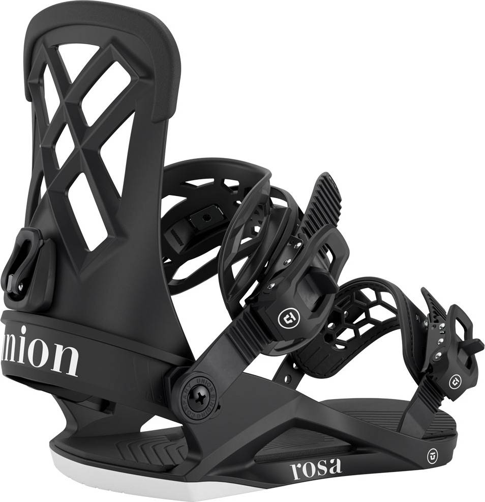 Union Rosa Snowboardbindningar - Black