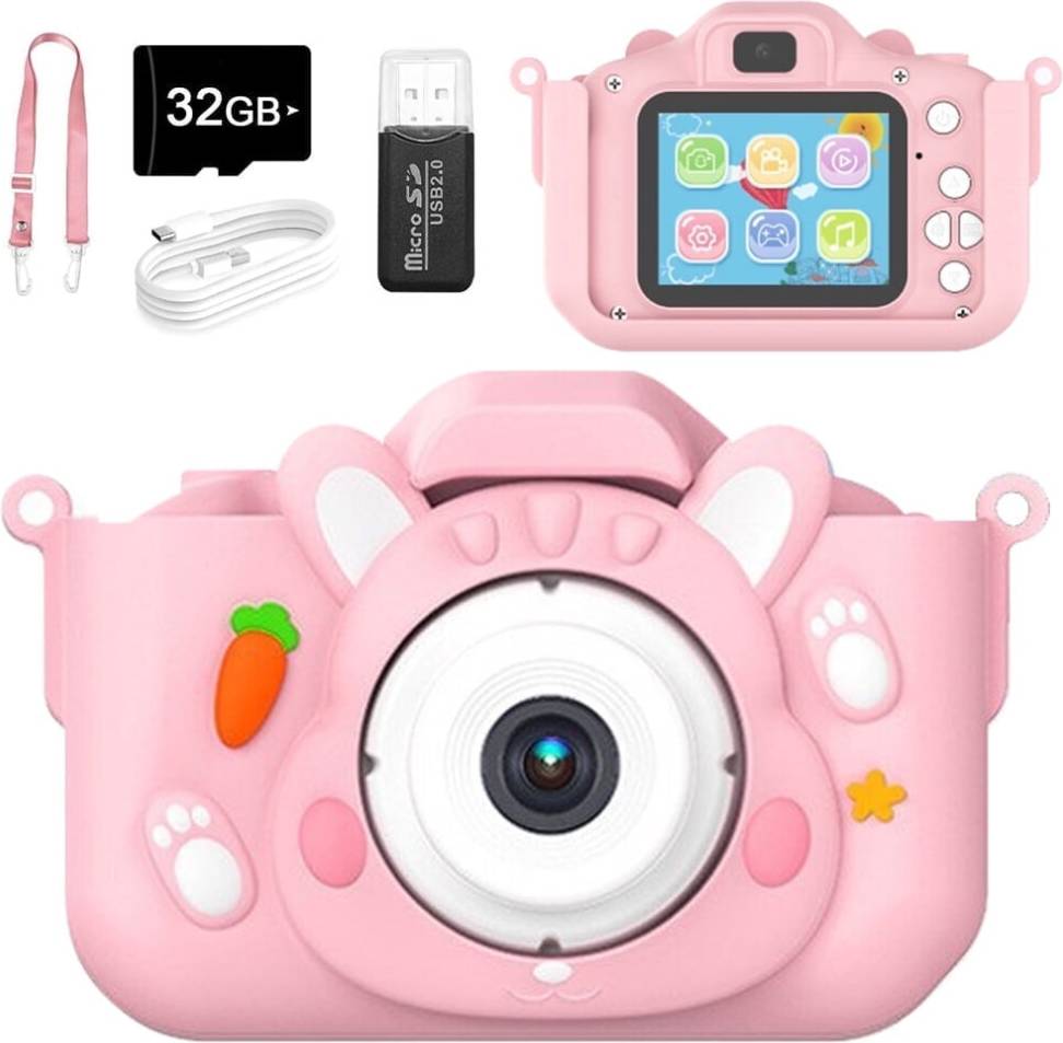 LimbO Cartoon Rabbit Kids Camera