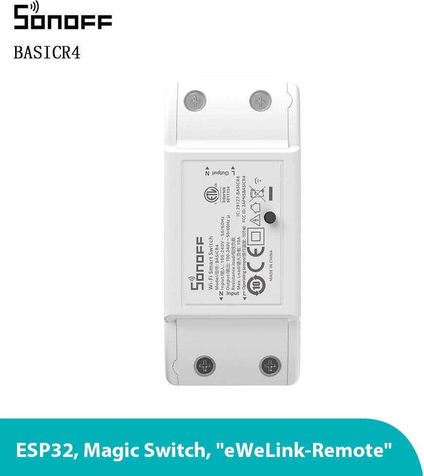Switch control Sonoff Basic R4 WiFi ESP32 Chip Smart Switch