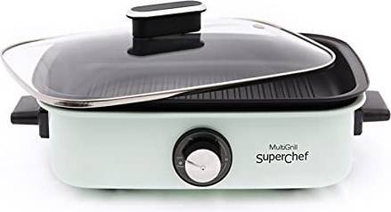 Superchef Multigrill Kitchen Griddle Silver