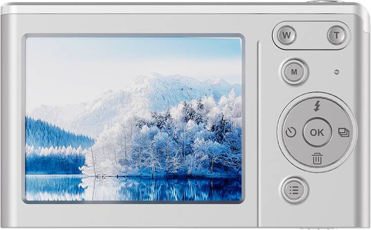 Silver Digital Camera M02.8 Inch