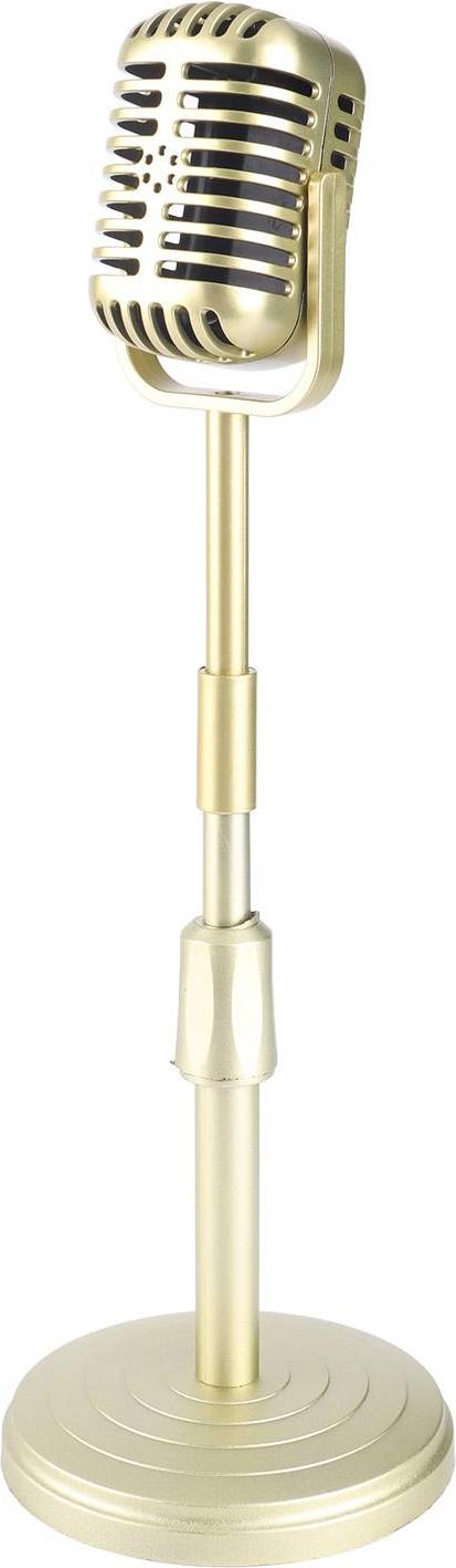 Simulation Old Fashioned Microphone Model Set