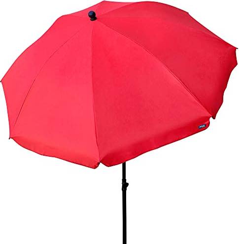 Umbrella With Uv Protection 240 Cm Rood