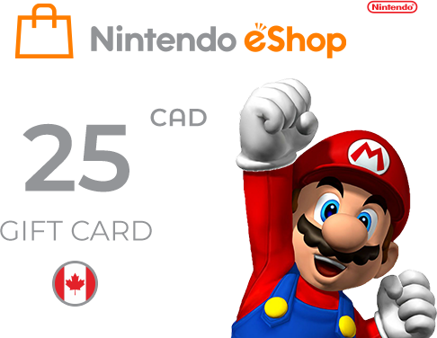 Nintendo eshop Nintendo eShop Card 25 CAD Key