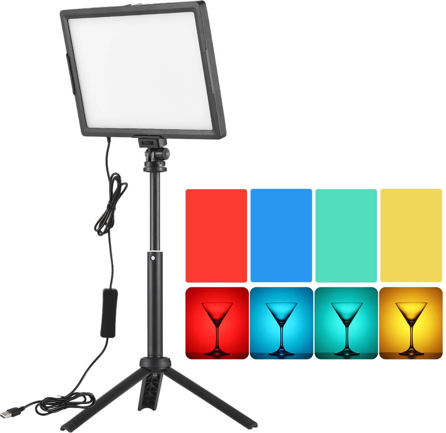 Andoer Desktop LED Video Light 15W Fill Light Panel