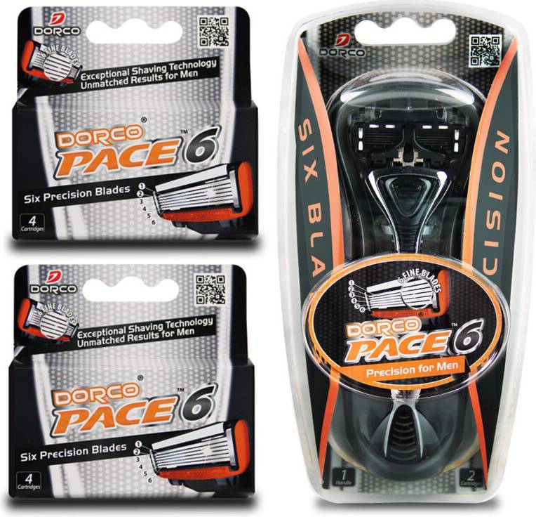 Pace 6 Six Blade Razor Value Pack