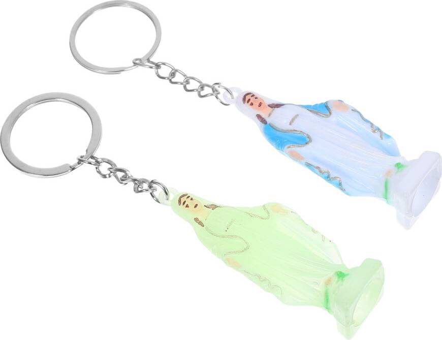 iplusmile Virgin Mary Keychain Pendant Key Rings