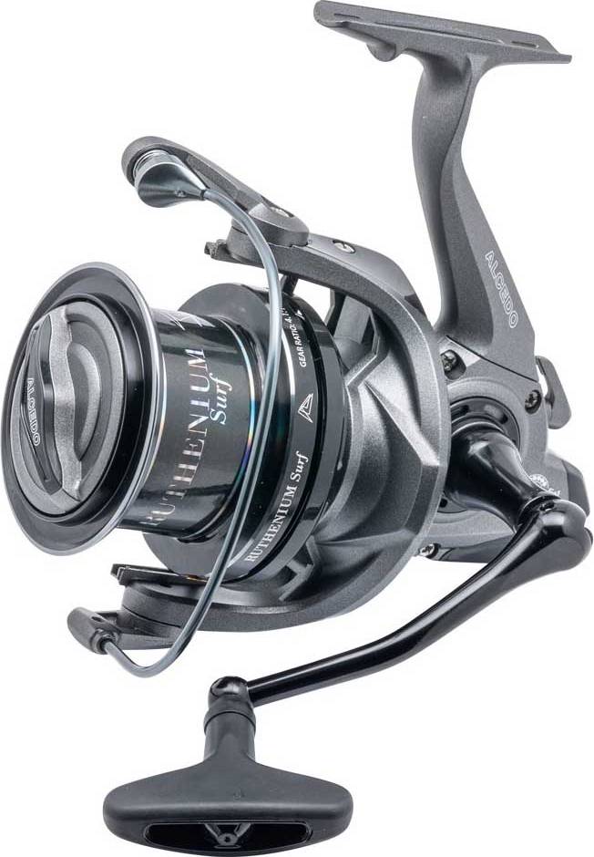 Alcedo Ruthenium Surfcasting Reel Silber
