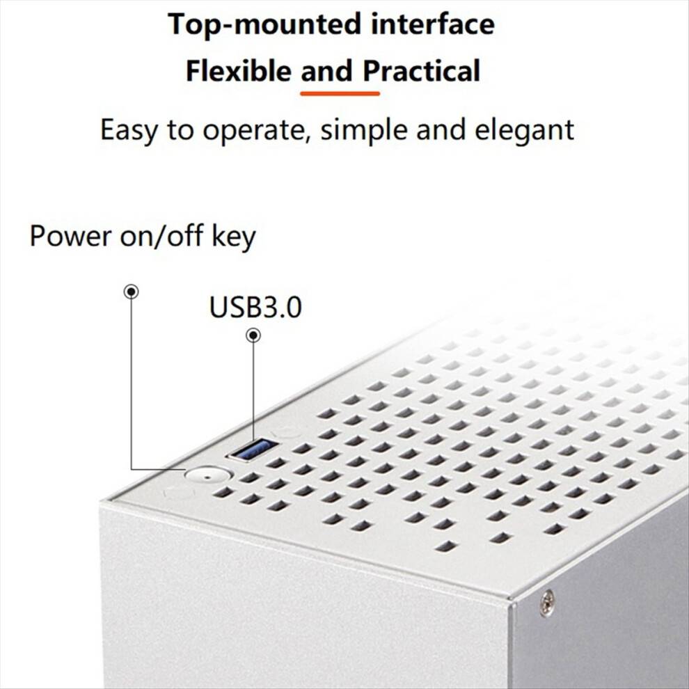 Computer chassis Torribaly A07 Mini ITX Computergehäuse Chassis