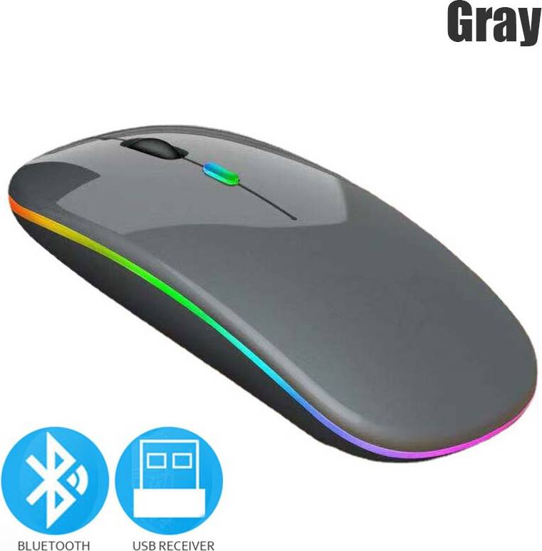 Maxpower Mouse Wireless Bluetooth 5.0 RGB Ricaricabile