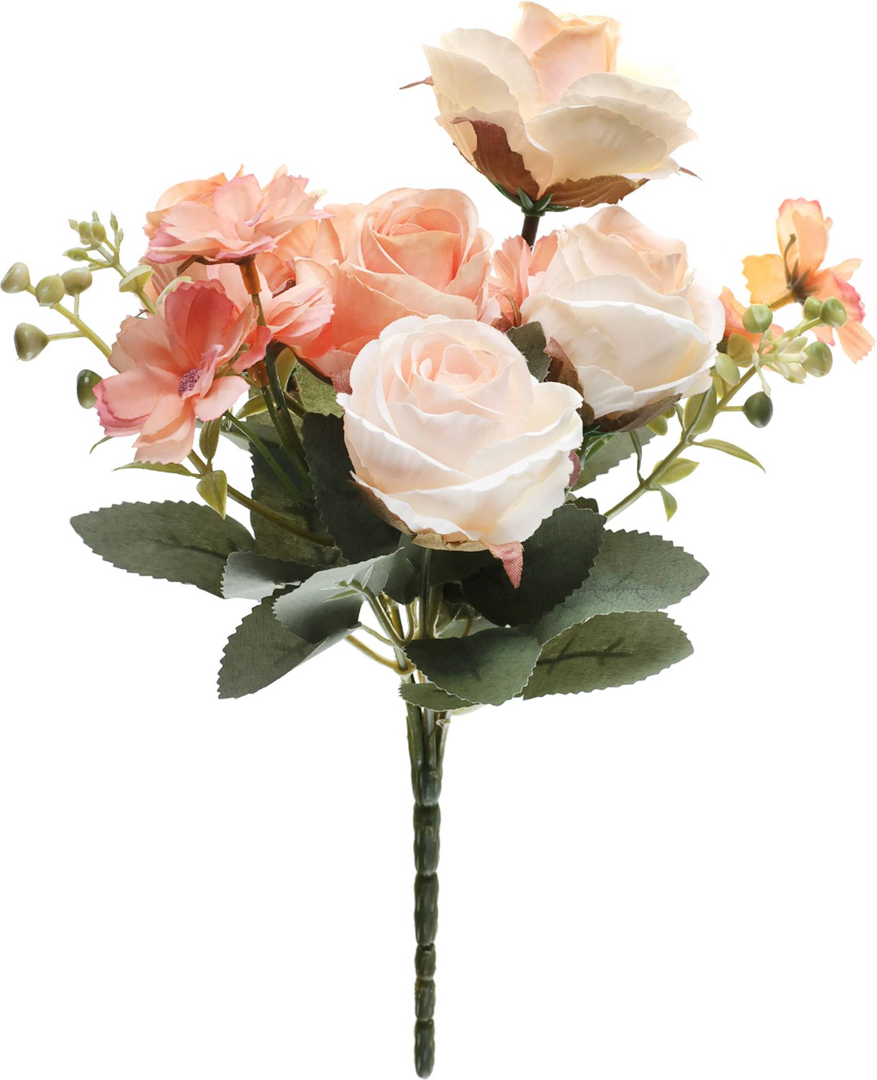 Blomsterbuket Roser Peach