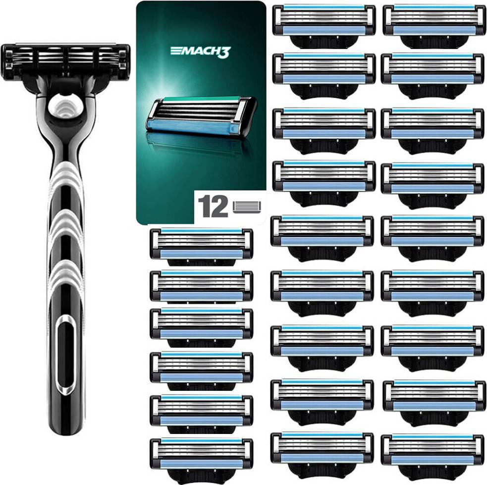 24PCS Mach 3 Manual Razor Blades